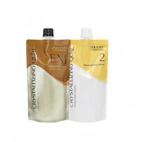 Shiseido kristalliseert Qurl EX1 Haargolf permanente chemicaliën neutraliserende lotion 400ml