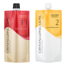 Shiseido Cristalizante Qurl F1 Loción neutralizante Hair Wave Perm Chemicals 400 ml Shiseido Cristalizante Qurl F1 Loción neutralizante Hair Wave Perm Chemicals 400 ml