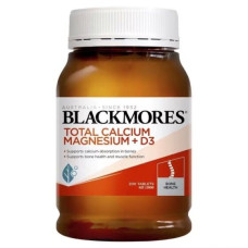 Blackmores Total Calcium Magnésium plus D3 200 comprimés Blackmores Total Calcium Magnésium plus D3 200 comprimés