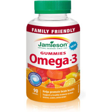 Jamieson Gommes gélifiées Omega-3 90 gélifiés Jamieson Gommes gélifiées Omega-3 90 gélifiés