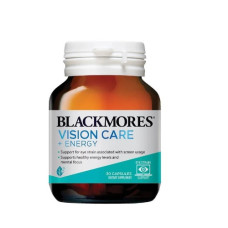 Blackmores Soins de la vue + énergie 30 gélules Blackmores Soins de la vue + énergie 30 gélules