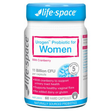 Life Space Urogen Probiotica voor Vrouwen 60 capsules Life Space Urogen Probiotica voor Vrouwen 60 capsules