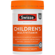 Swisse Multivitamínico masticable para niños Ultivite 120 comprimidos Swisse Multivitamínico masticable para niños Ultivite 120 comprimidos