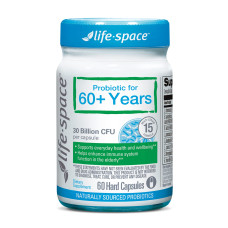 Life Space Probiotic pour les 60 ans et plus 60 capsules