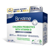 Biostime Probiotiques à la vitamine D pour enfants, 28 sachets Biostime Probiotiques à la vitamine D pour enfants, 28 sachets