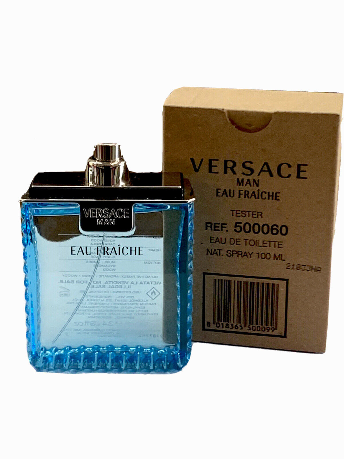 Versace Man Eau Fraiche by EDT Spray Tester 100ml